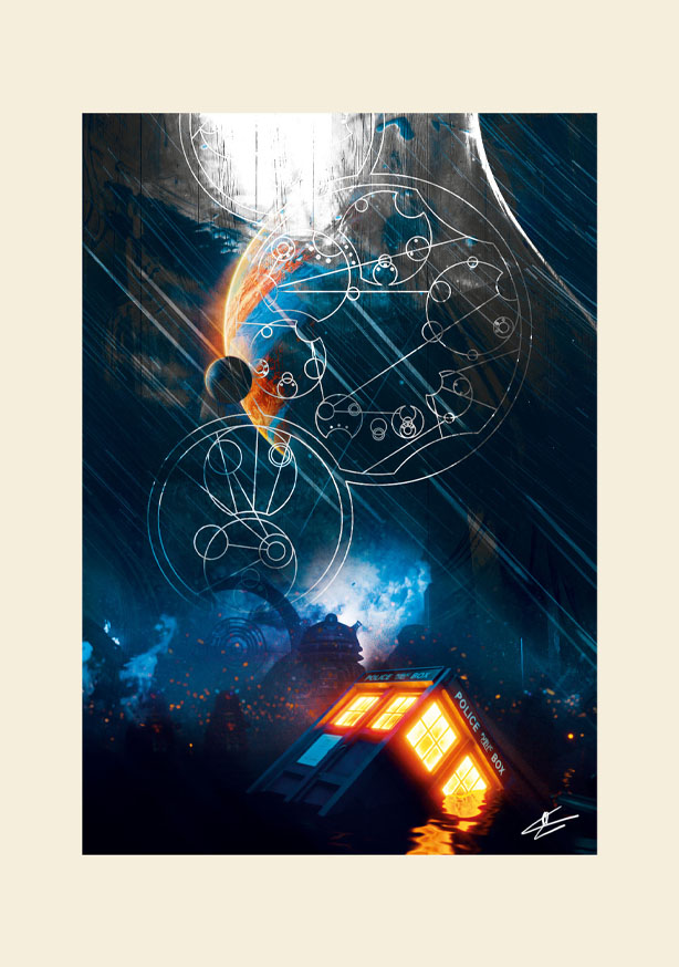 Interprétation graphique de Doctor Who